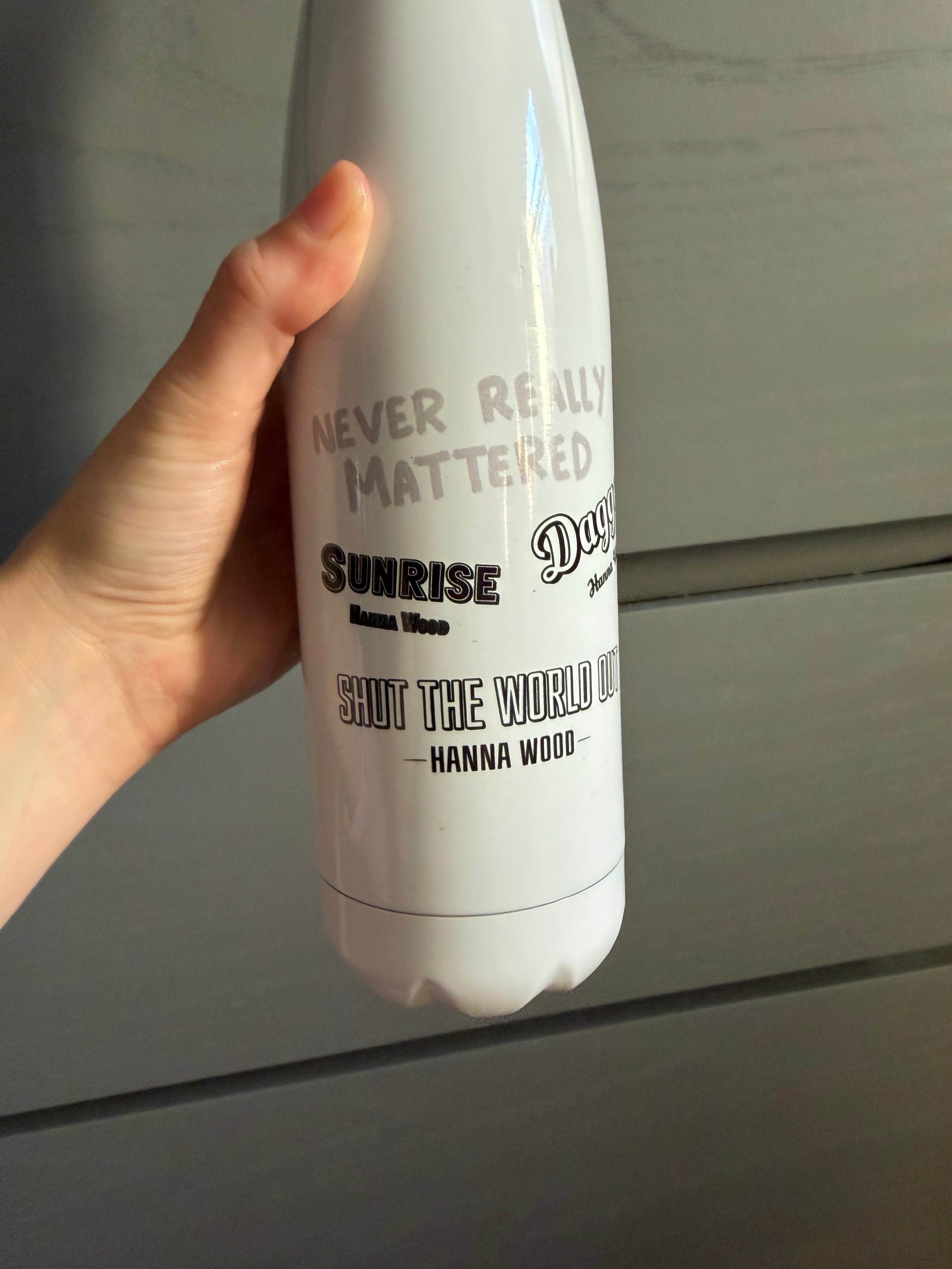 Hanna Wood – The Songs So Far Stainless Steel Water Bottle